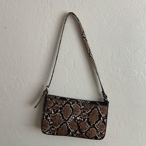 Snake Print Handbag (Cotton On)